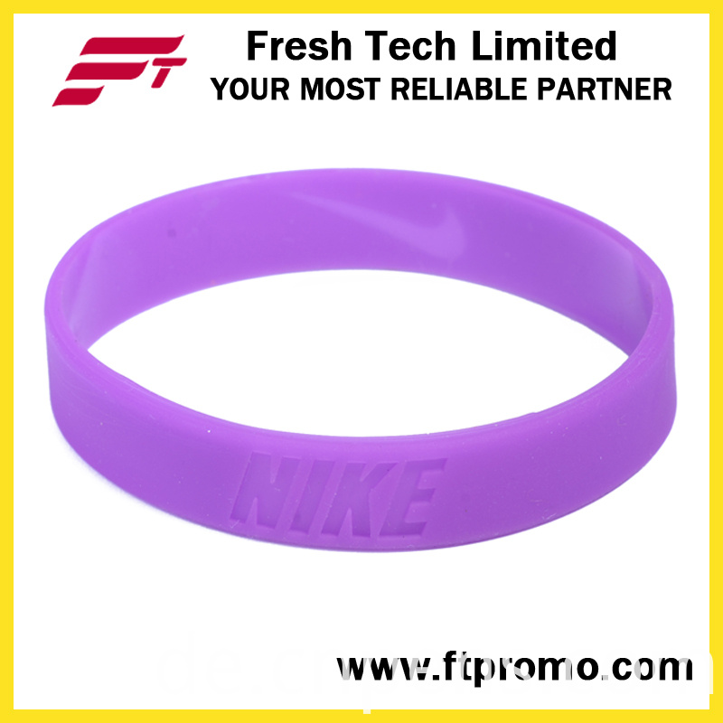 OEM Company Gift Silicone Wristband with Logo